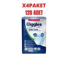 GİGGLES (XL) Külotlu Hasta Bezi Emici Külot 120 Adet