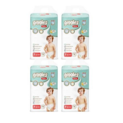 GİGGLES Külotlu bebek Bezi 7 Numara (17+kg) 64 Adet