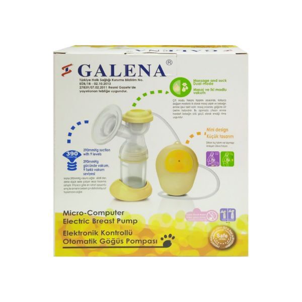 GALENA Elektrikli Tekli Göğüs Pompası