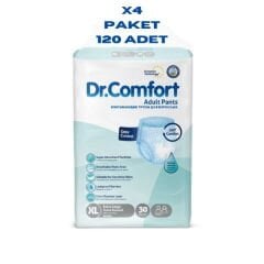 Dr.Comfort (XL) Külotlu Hasta Bezi Emici Külot 120 Adet