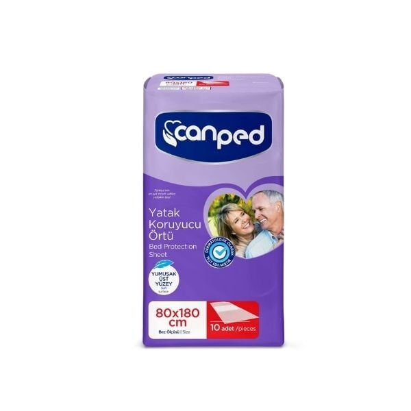 CANPED Yatak Koruyucu Örtü 80x180cm 40 ADET