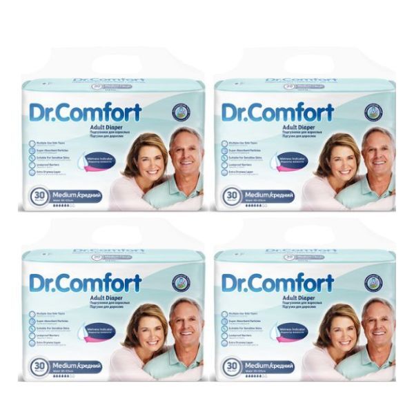 DR.COMFORT (M) Bel Bantlı Hasta Bezi 120 Adet