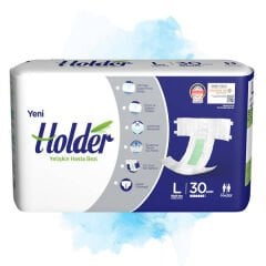 HOLDER (L) Bel Bantlı Hasta Bezi 120 Adet