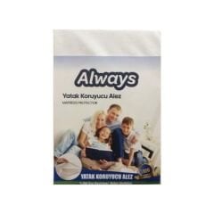 ALWAYS Yatak Koruyucu Örtü Alez Çift Kişilik 160x200