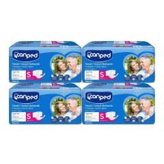 CANPED (S) Tekstil Yüzey Bel Bantlı Hasta Bezi 120 Adet