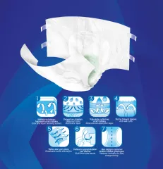 PROSAFE (XL) Bel Bantlı Hasta Bezi 120 Adet