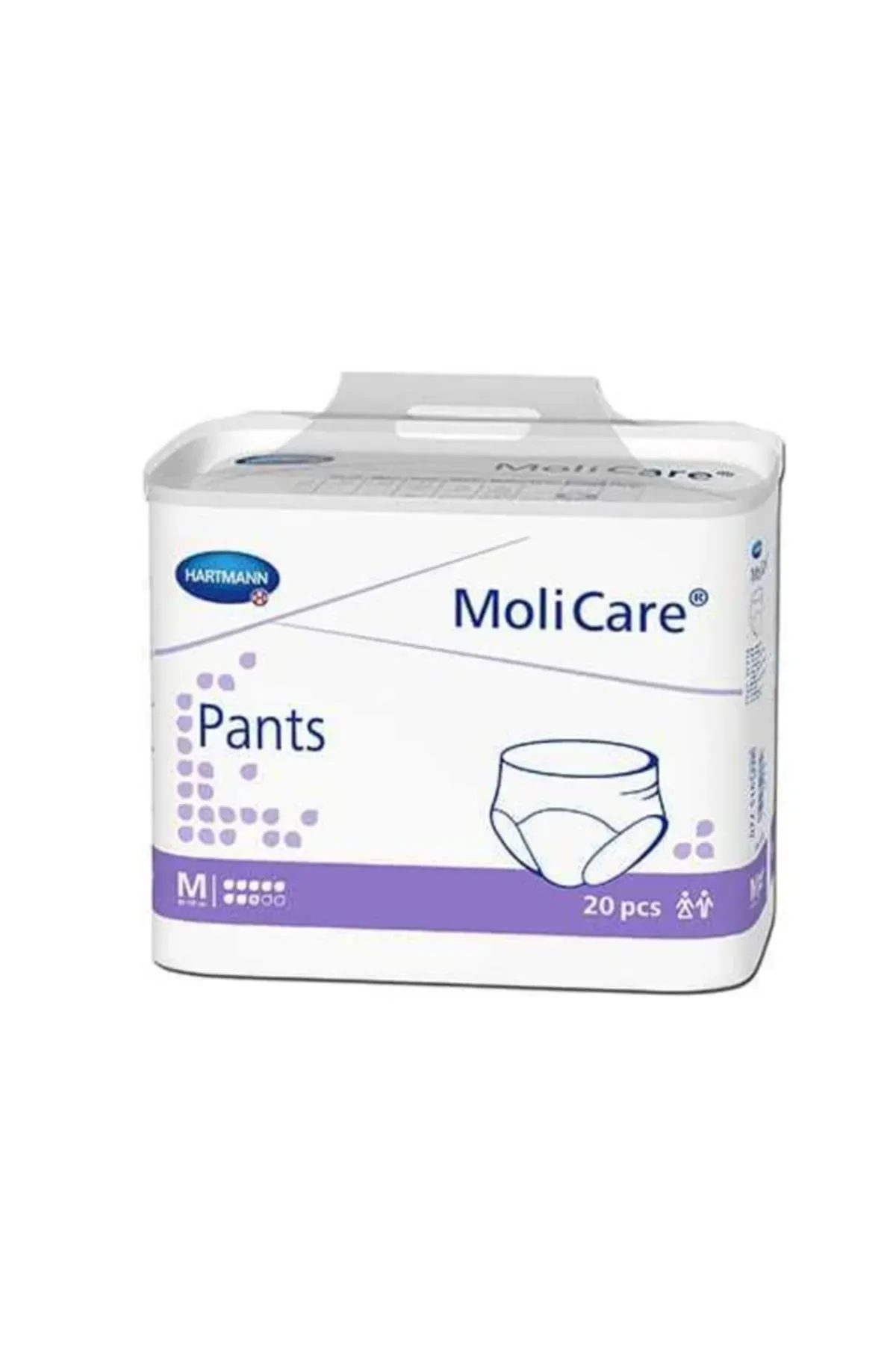 MOLİCARE Emici külot Hasta Bezi 80 Adet 8 Damla MEDİUM 80’ ADET