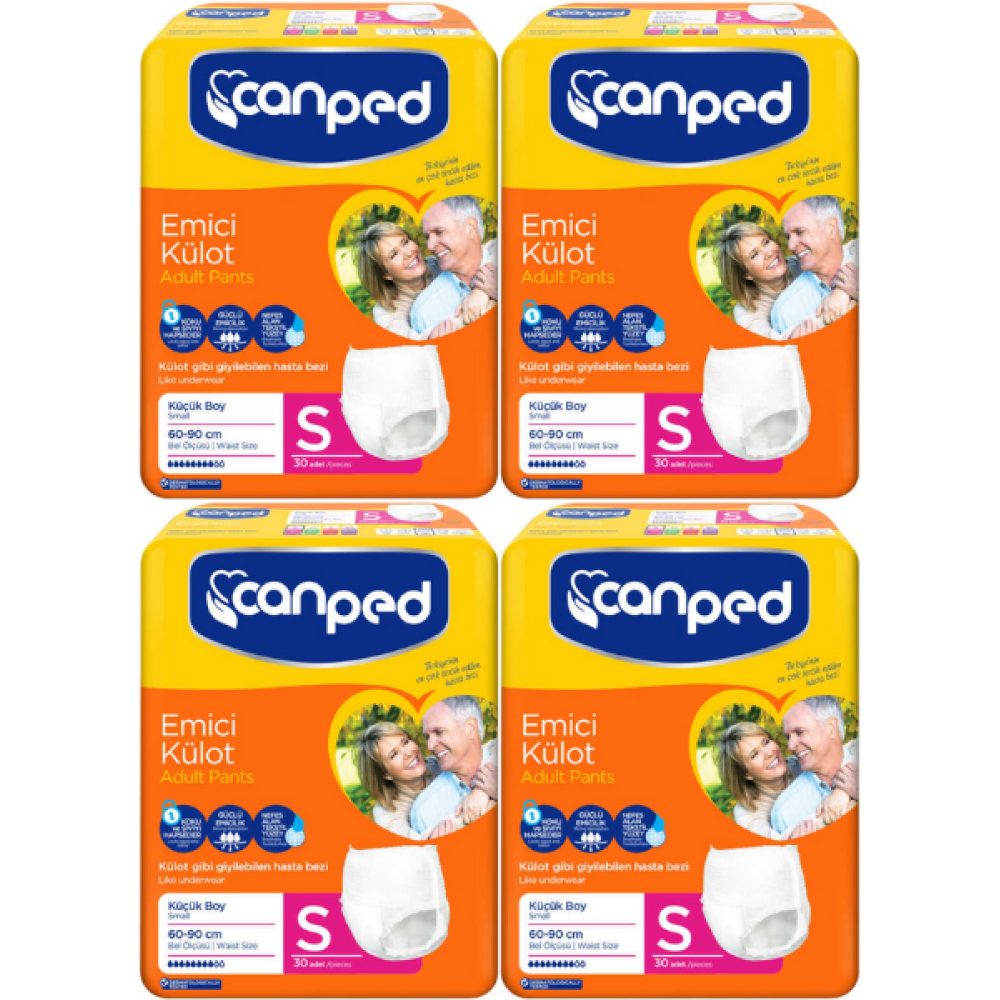CANPED Emici külot (S) Hasta Bezi 120 Adet