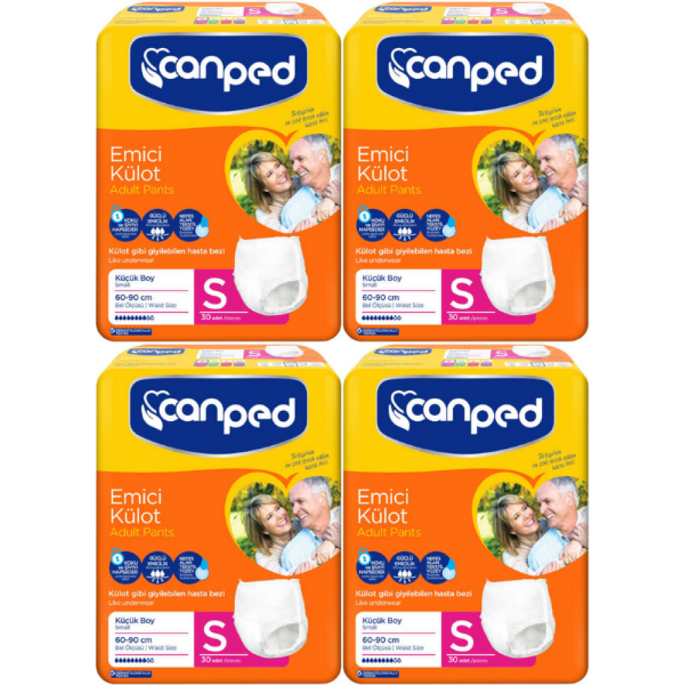 CANPED Emici külot (S) Hasta Bezi 120 Adet