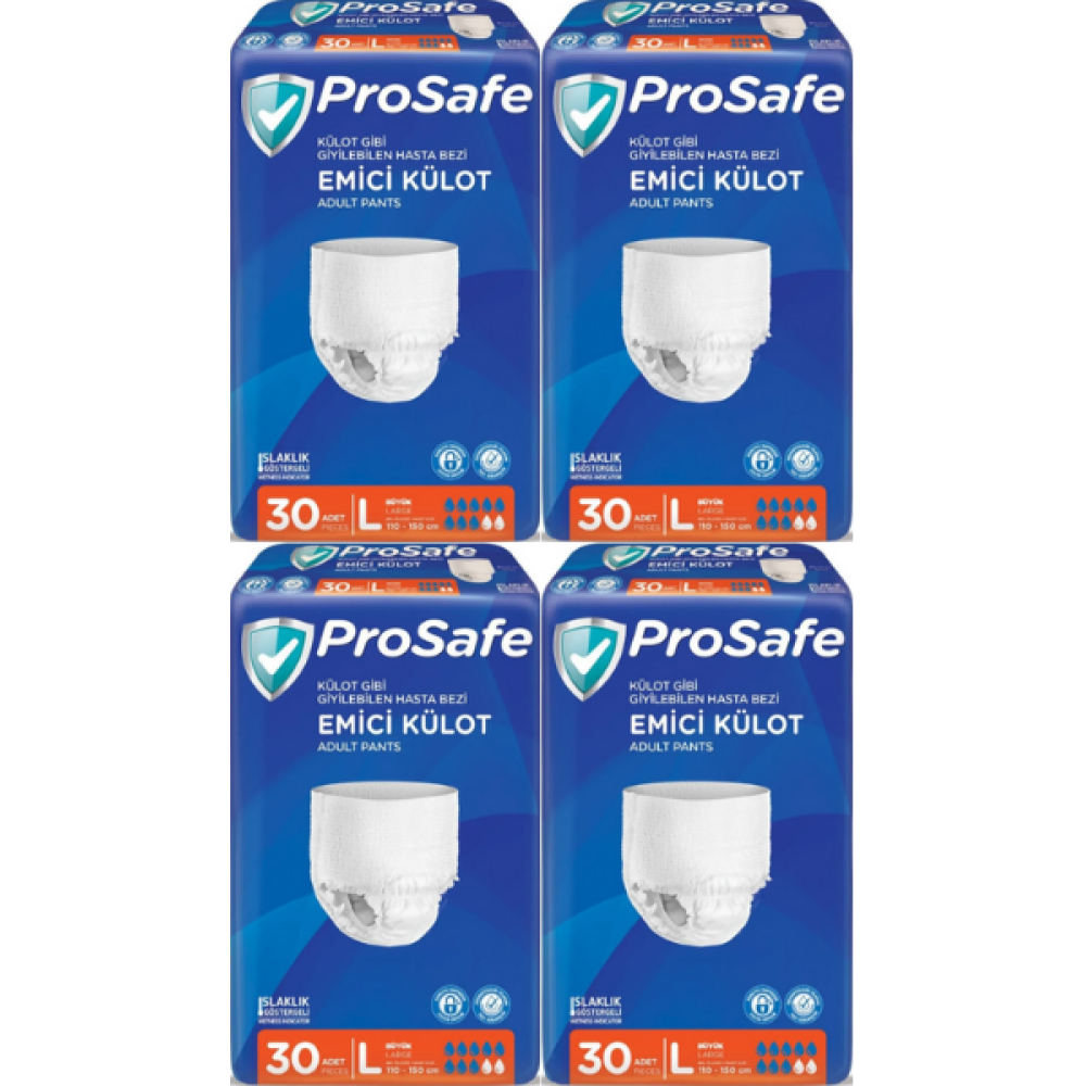 PROSAFE Emici Külot (L) Hasta Bezi 120 Adet