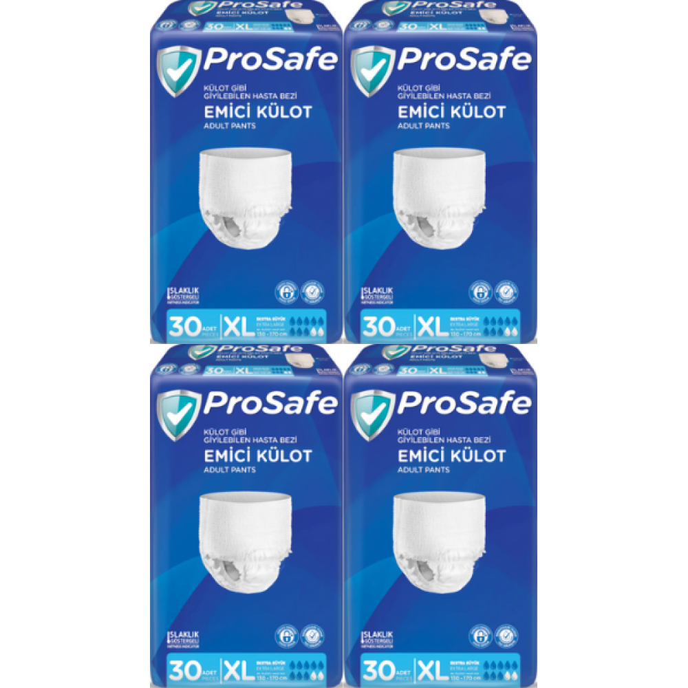 Prosafe Emici Külot (XL) Hasta Bezi 120 Adet