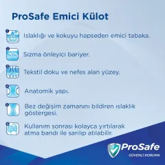 Prosafe Emici Külot (XL) Hasta Bezi 120 Adet