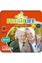 FRESHLİFE Medium Yetişkin Hasta Bezi 4'Lü 30x4 (120 Adet)
