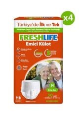 FRESHLIFE Medium Emici Külot 30’lu 4 Paket (120 Adet)