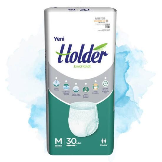 HOLDER Emici Külot Hasta Bezi 120 ADET (M)