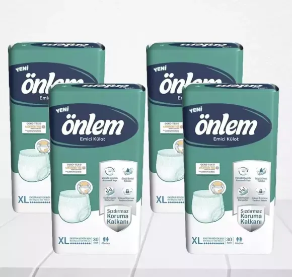 Önlem Külotlu Hasta Bezi (XL) Emici Külot 120 ADET