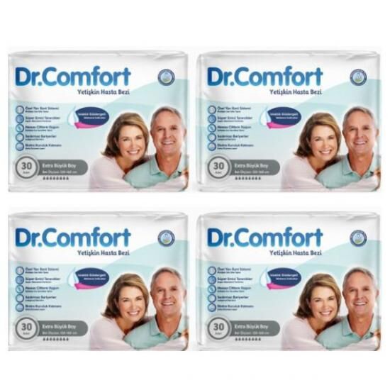 DR.COMFORT (XL) Bel Bantlı Hasta Bezi 120 Adet