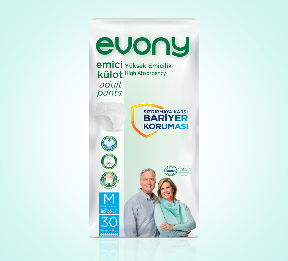EVONY Emici Külot (M) 120 Adet
